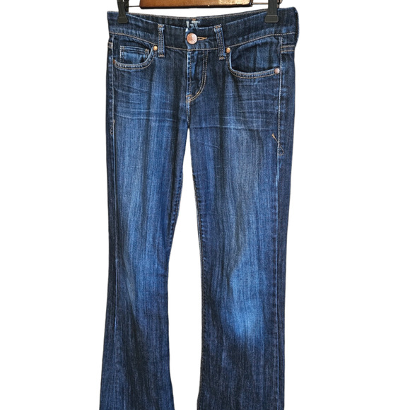 !it Jeans Belle Denim Straight Leg Dark Wash Women's Size 27 Regular - Picture 2 of 10